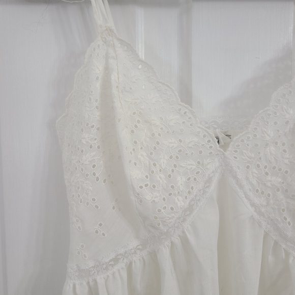 White Eyelit Dress - Picture 2 of 11